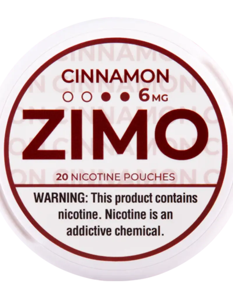 Zimo Zimo Tobacco Free Nicotine Pouches Log Cinnamon 6mg single