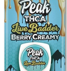 Peak Peak THCA Live Badder Wax