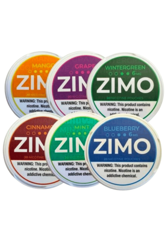 Zimo Zimo Tobacco Free Nicotine Pouches Mint 6mg single