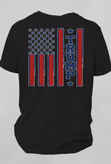 Southpaw Printz Front Pocket - Full Black T-Shirt Trump Design