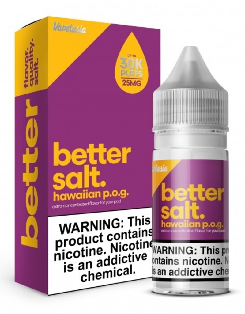 Vapetasia Vapetasia Non Tobacco Better Salt 30ml