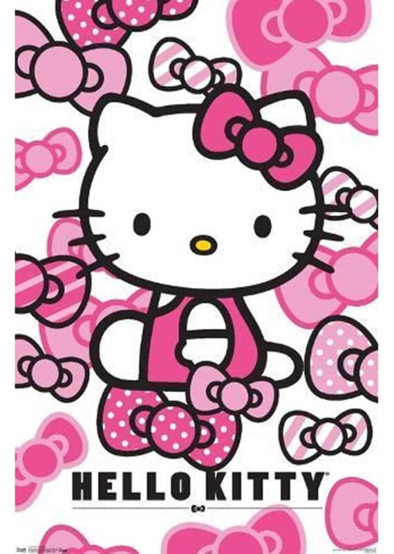 Hello Kitty Bows Poster