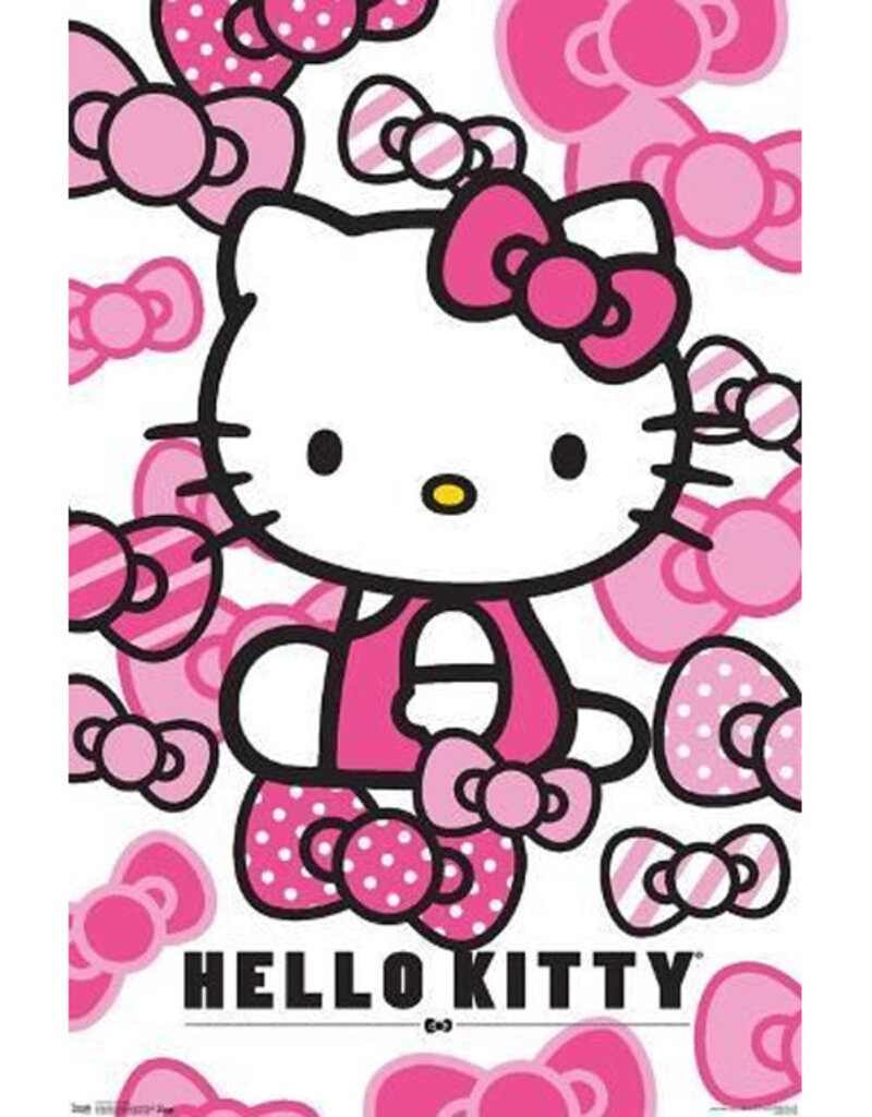 Hello Kitty Bows Poster