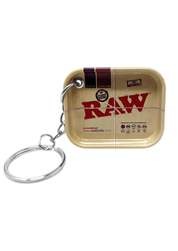 Raw Tiny Rolling Tray Keychain 1.8"X1.5"