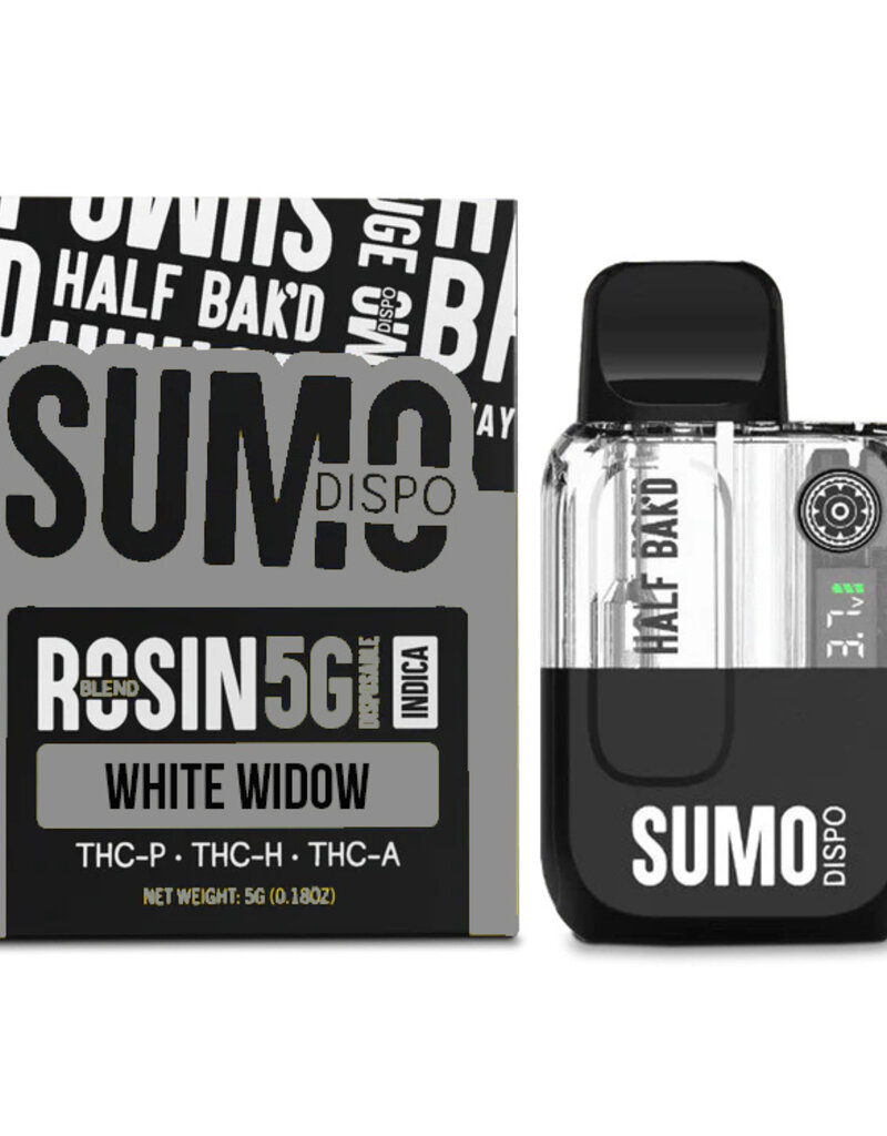 Half Baked Half Bak'd Rosin Blend SUMO 5g Disposable