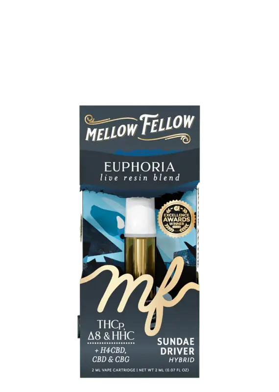 Mellow Fellow Mellow Fellow Euphoria Blend 2ml Cart