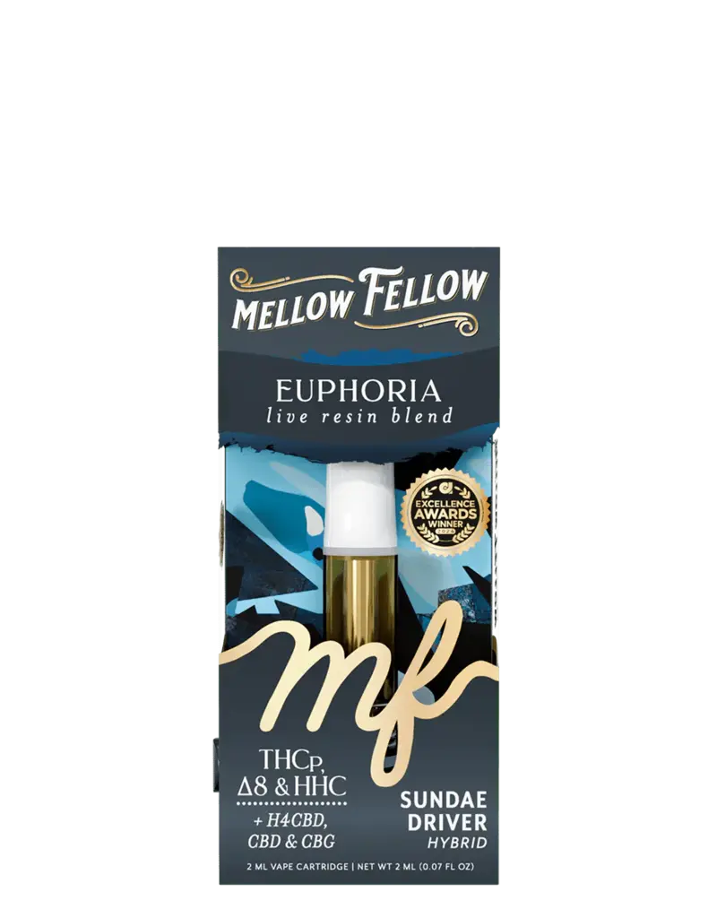 Mellow Fellow Mellow Fellow Euphoria Blend 2ml Cart