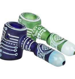 AFG Sandblasted Glass Hand Pipe