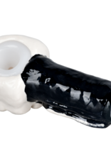 AFG Punishing Skull Glass Hand Pipe 5.25"