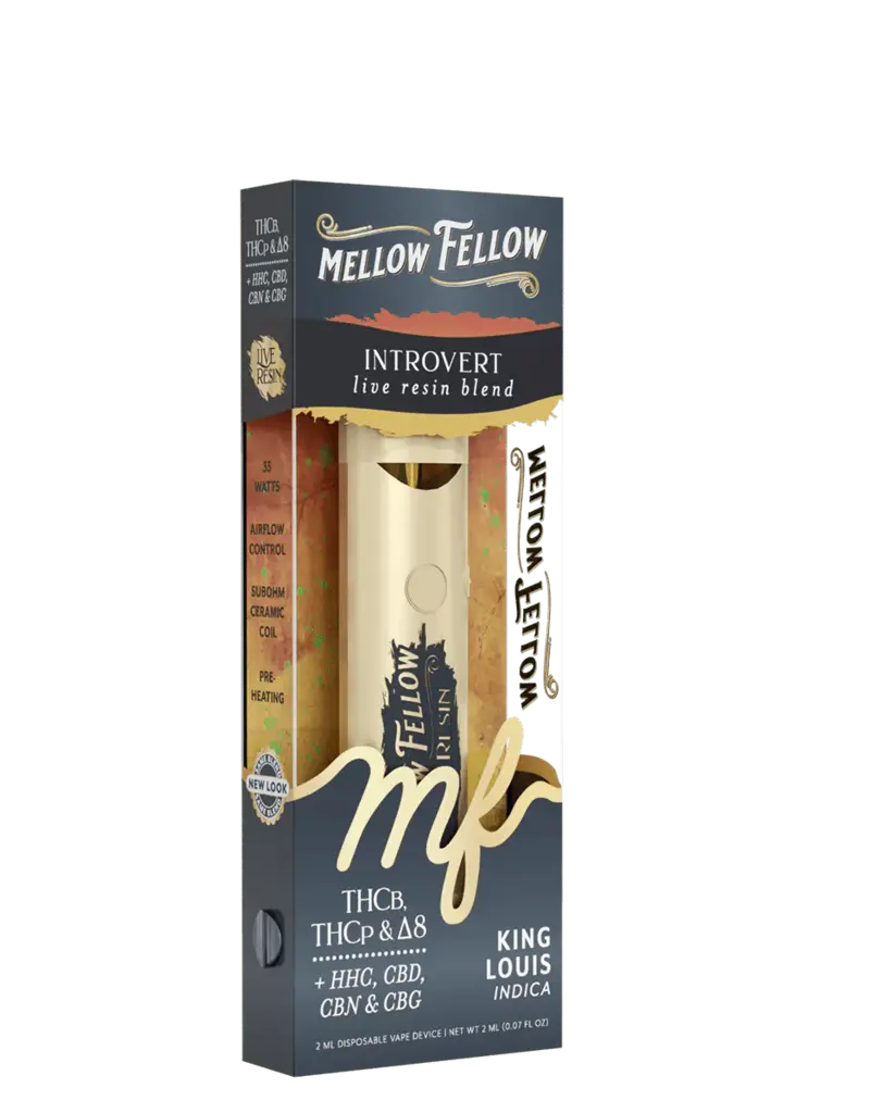 Mellow Fellow Mellow Fellow Introvert Blend 2ml Disposable