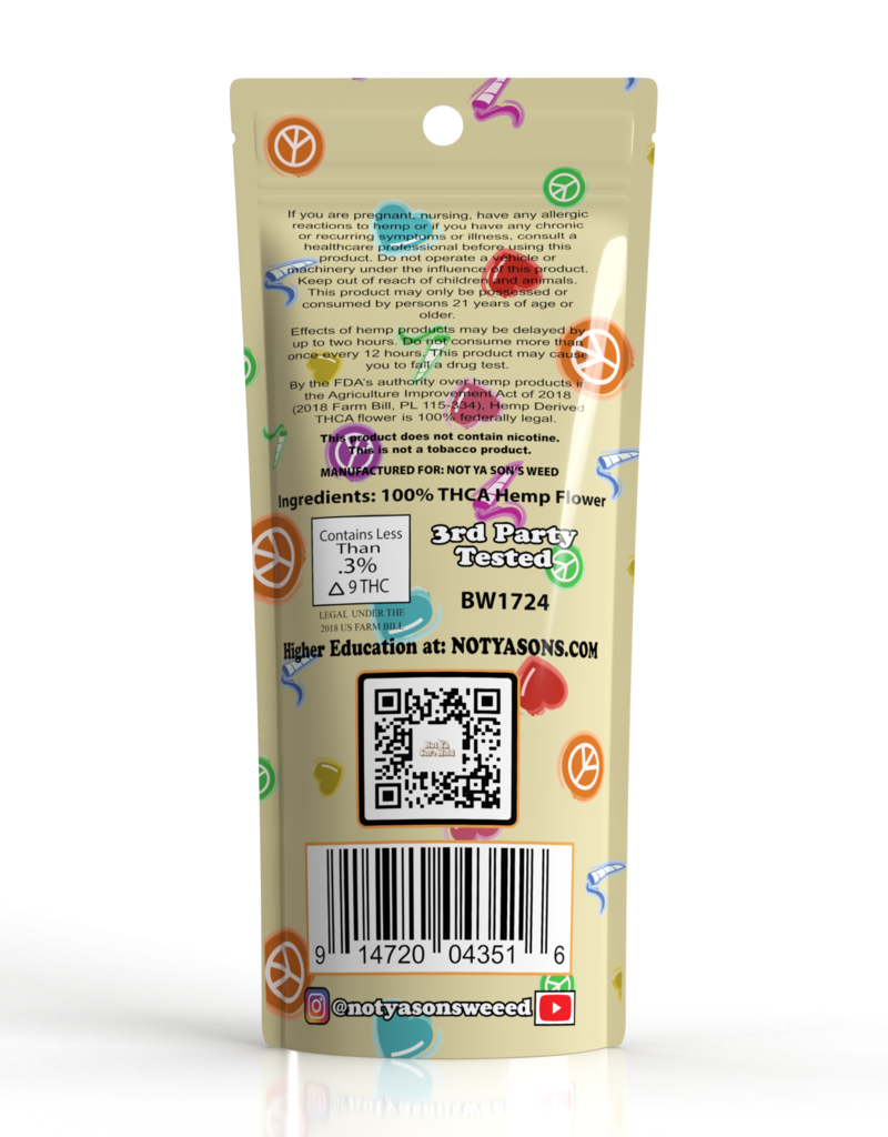 Not Ya Sons's Weed Not Ya Son's Weed THCA Blunts