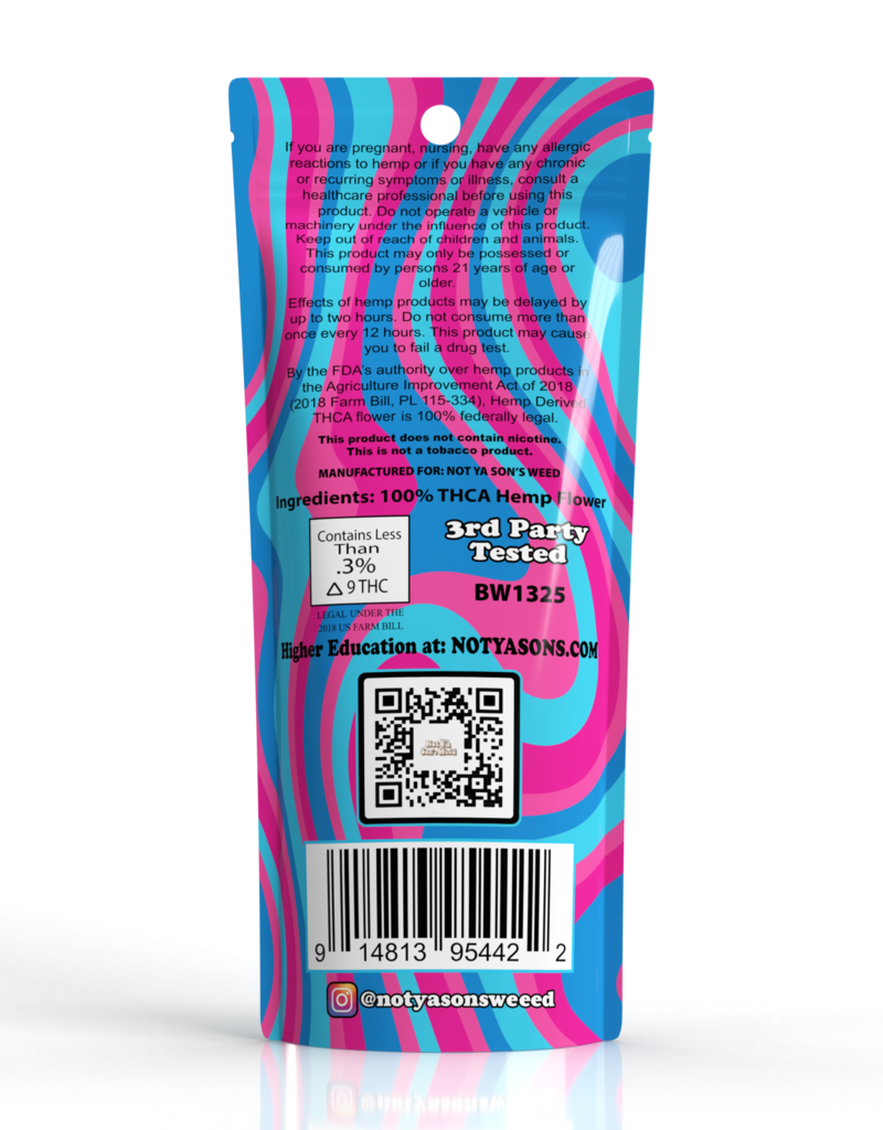 Not Ya Sons's Weed Not Ya Son's Weed THCA Blunts