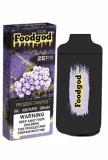 Food God Food God Zero Nicotine Disposable 4000 Frozen Grapes