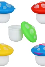 AFG Silicone Glow In The Dark Mushroom Concentrate Container 5ml