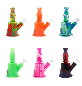 AFG Silicone 3 in 1 Water Pipe - 7"/14mm F