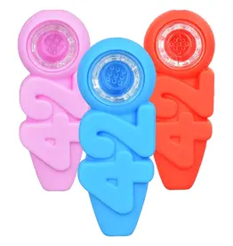 AFG Silicone 420 Design Hand Pipe 4"