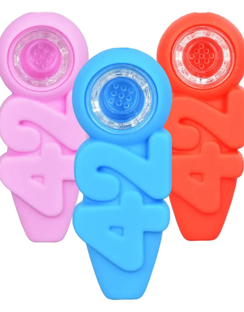 AFG Silicone 420 Design Hand Pipe 4"