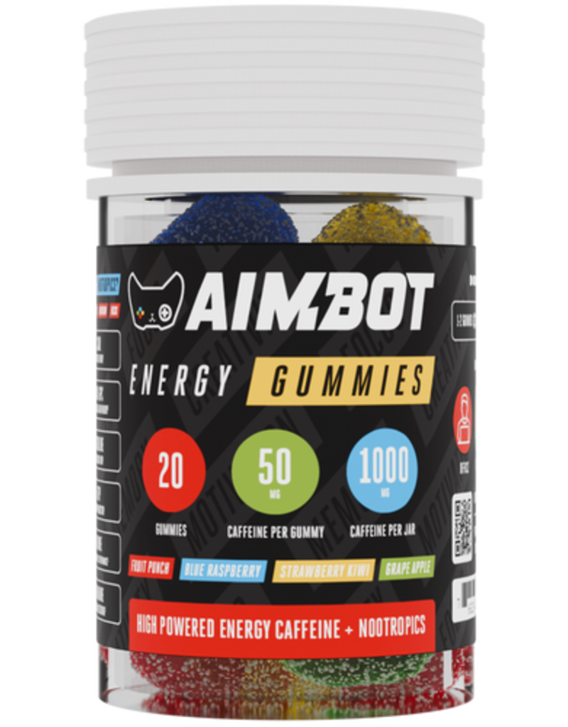 Aimbot Aimbot Energy Gummies Jar 20pk/1000mg
