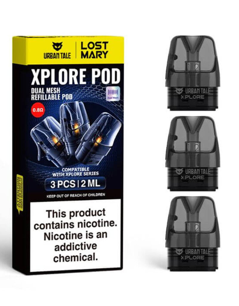 Urban Tale X Lost Mary Xplore Dual Mesh Refillable Pod