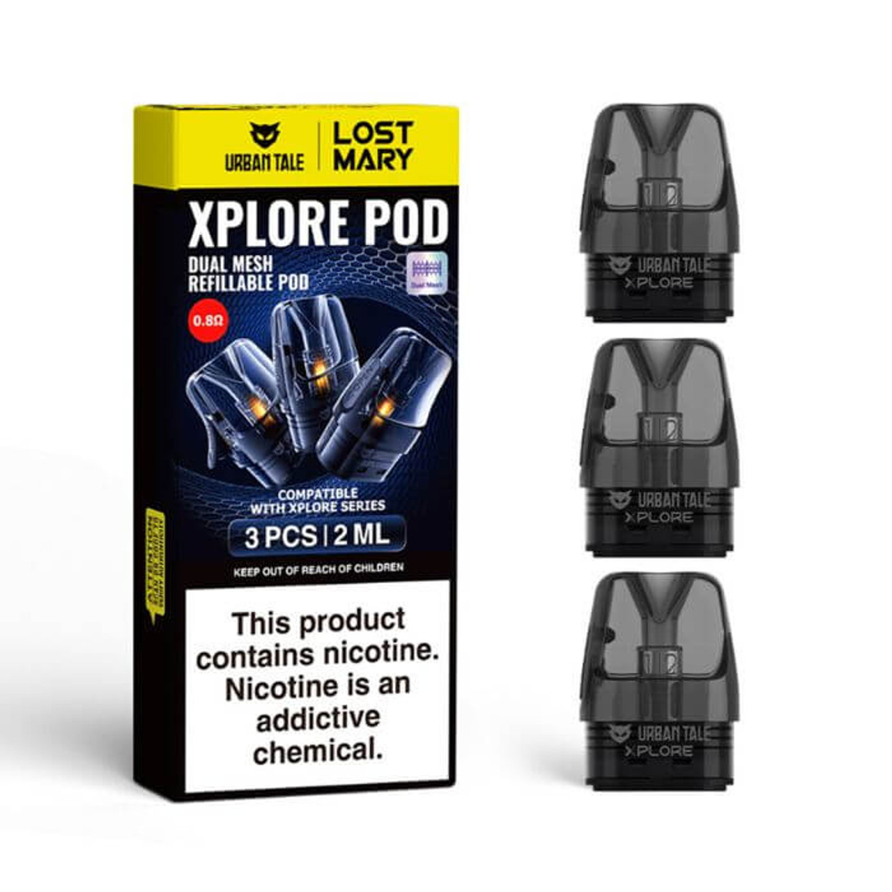 elfbar elfa kaufen LOST VAPE ORION Q REFILLABLE PODS (2 PACK) main image 0