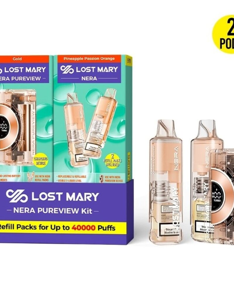 Lost Mary Lost Mary Nera Pure View 24ml 40K Disposable