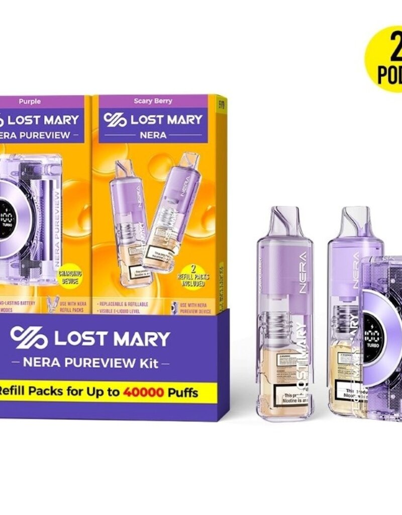 Lost Mary Lost Mary Nera Pure View 24ml 40K Disposable