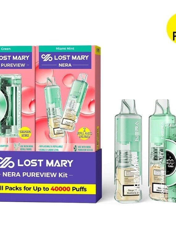 Lost Mary Lost Mary Nera Pure View 24ml 40K Disposable