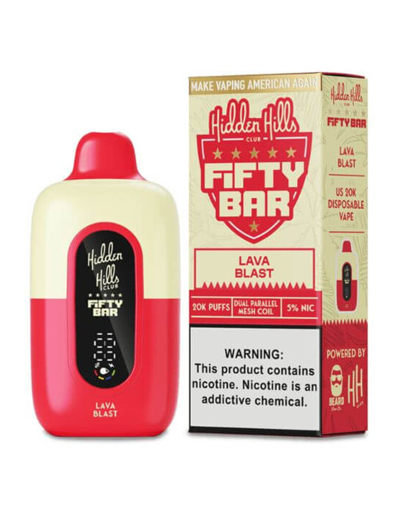 Fifty Bar Fifty Bar X Hidden Hills 20K Disposable
