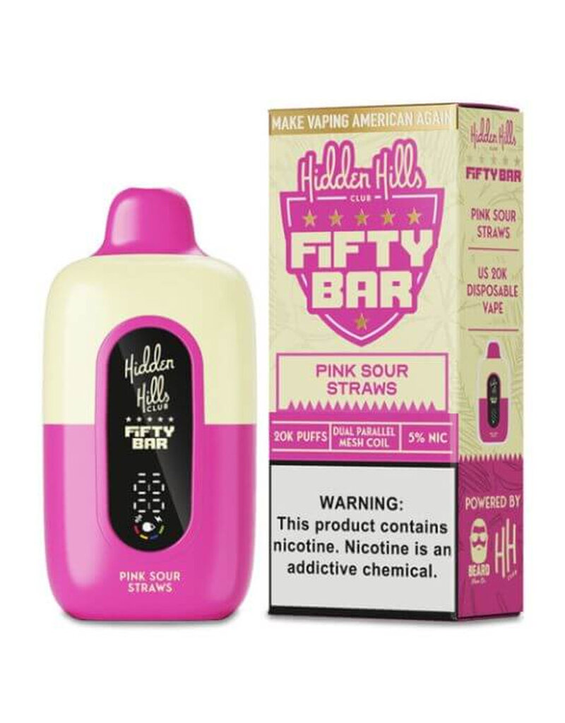 Fifty Bar Fifty Bar X Hidden Hills 20K Disposable