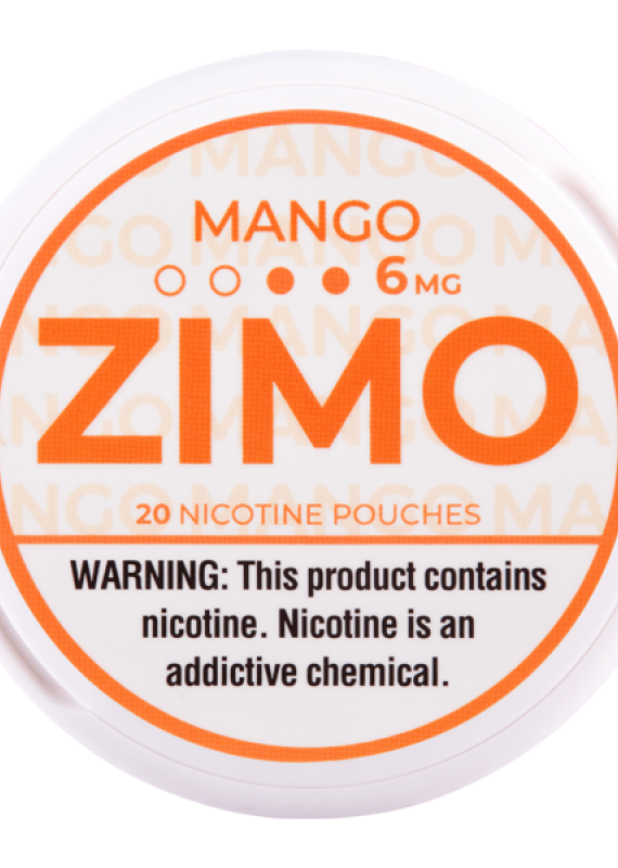 Zimo Zimo Tobacco Free Nicotine Pouches Mango 6mg single