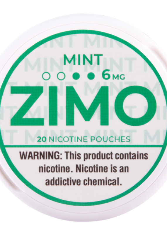 Zimo Zimo Tobacco Free Nicotine Pouches Mint 6mg single