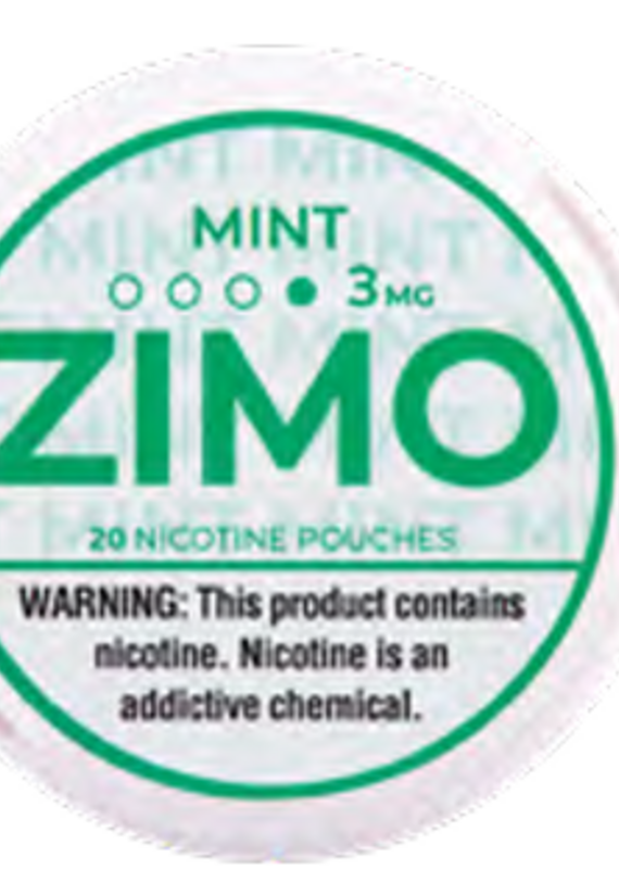 Zimo Zimo Tobacco Free Nicotine Pouches Mint 3mg single