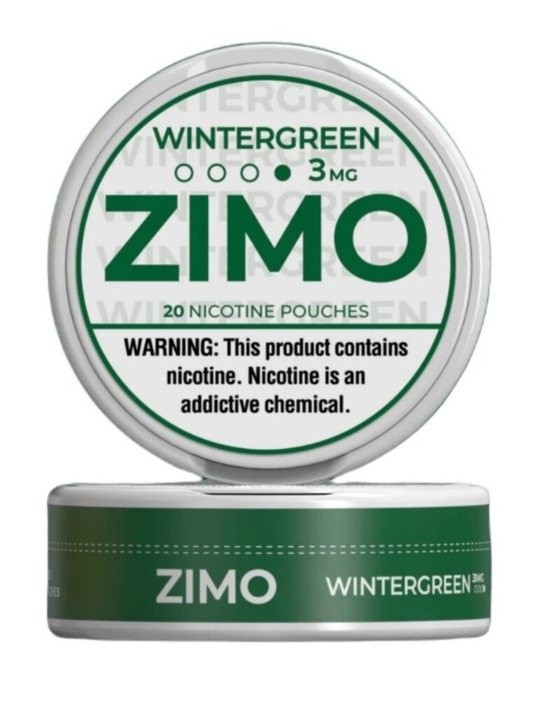 Zimo Zimo Tobacco Free Nicotine Pouches Wintergreen 3mg single