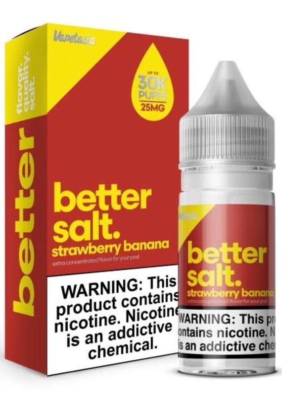 Vapetasia Vapetasia Better Salt Strawberry Banana 30ml