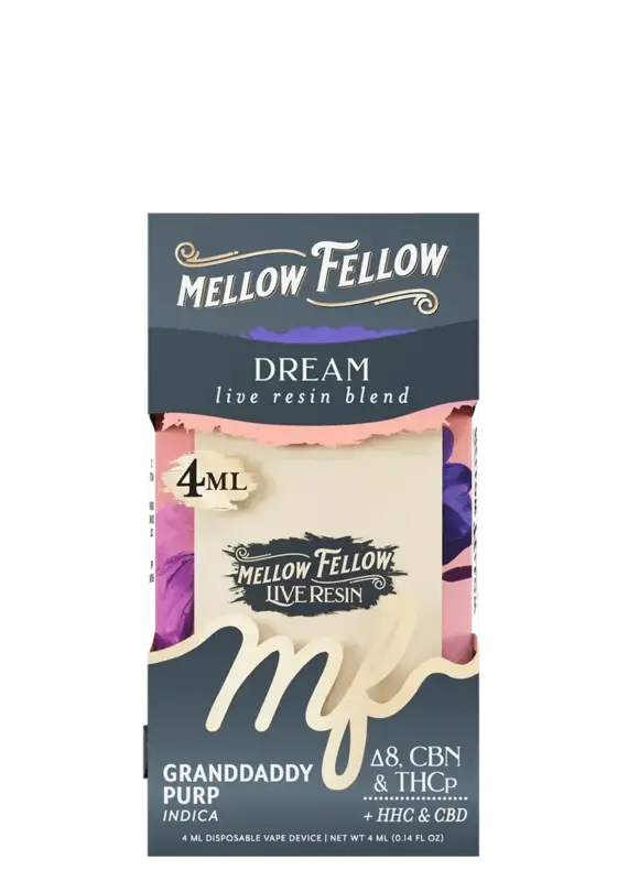 Mellow Fellow Mellow Fellow Dream Blend 4ml Disposable