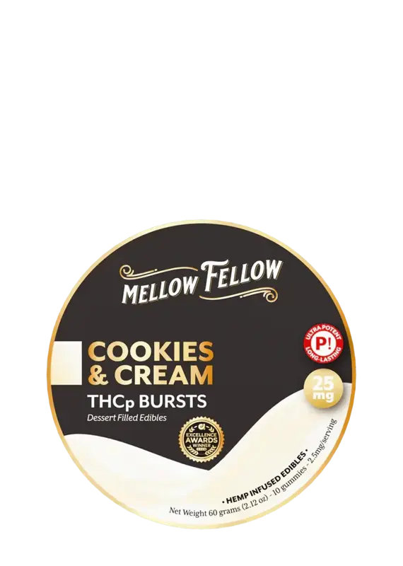 Mellow Fellow Mellow Fellow THCP Burst 25mg 10ct