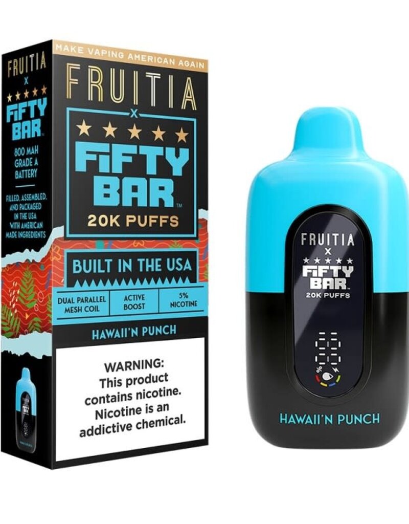 Fifty Bar Fifty Bar x Fruitia 20K Disposable