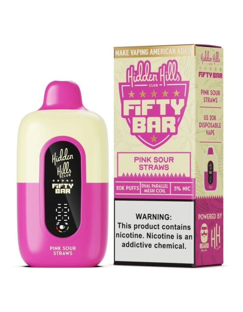 Fifty Bar Fifty Bar X Hidden Hills 20K Disposable