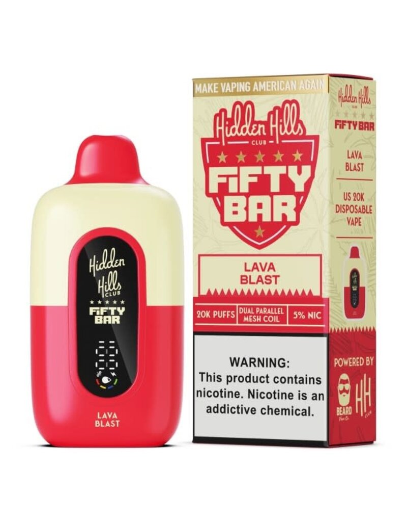 Fifty Bar Fifty Bar X Hidden Hills 20K Disposable
