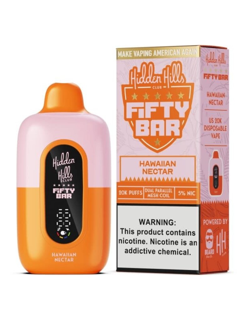 Fifty Bar Fifty Bar X Hidden Hills 20K Disposable