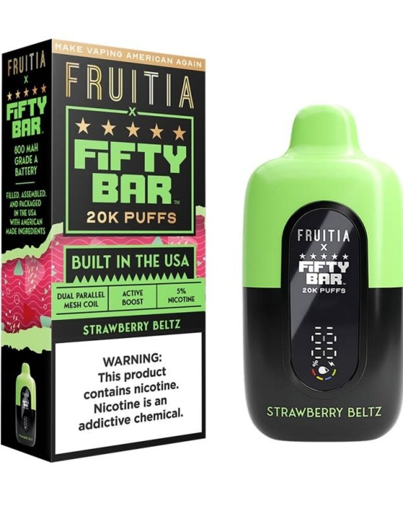 Fifty Bar Fifty Bar x Fruitia 20K Disposable