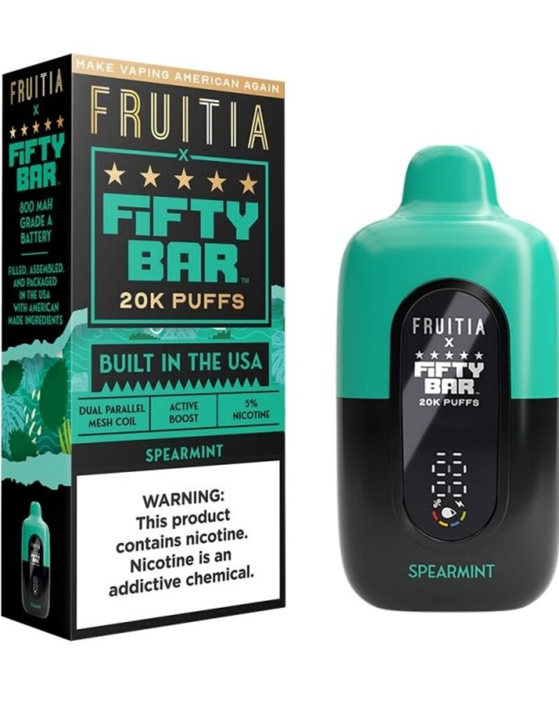 Fifty Bar Fifty Bar x Fruitia 20K Disposable