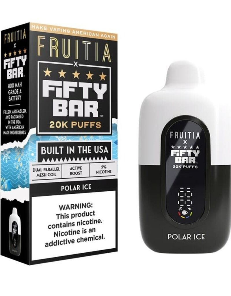 Fifty Bar Fifty Bar x Fruitia 20K Disposable