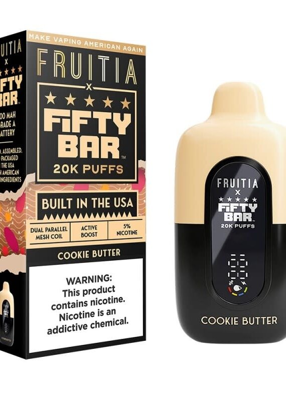 Fifty Bar Fifty Bar x Fruitia 20K Disposable
