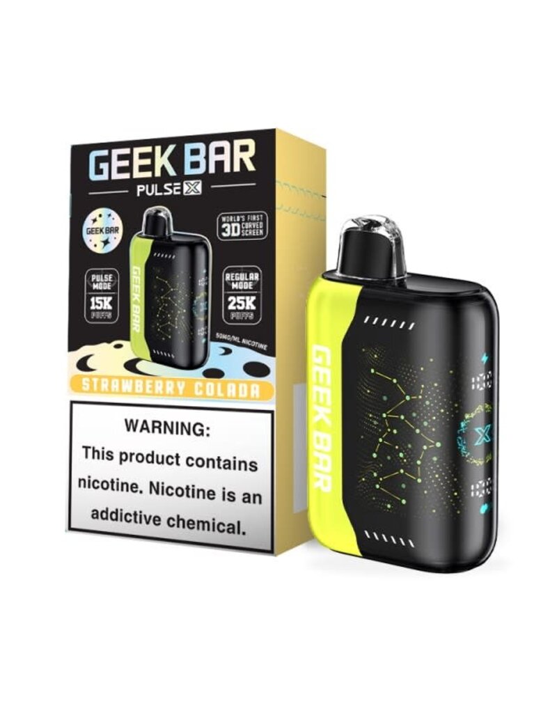 Geek Bar Geek Bar Pulse X 25000 Strawberry Colada