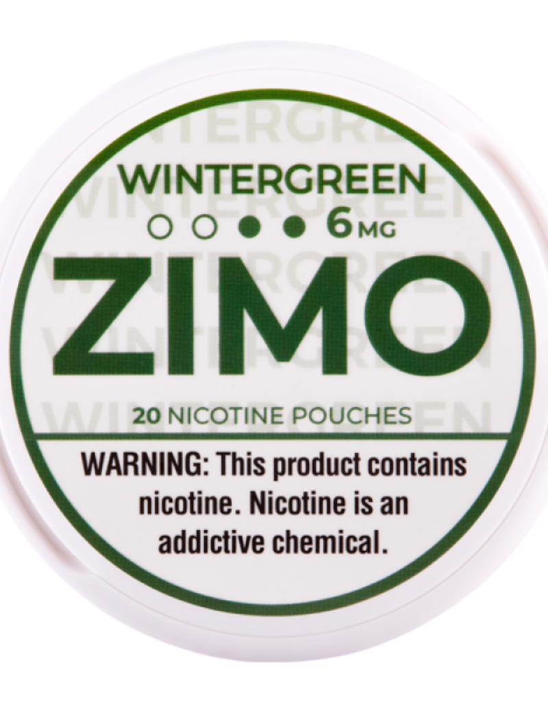 Zimo Zimo Tobacco Free Nicotine Pouches Wintergreen 6mg single