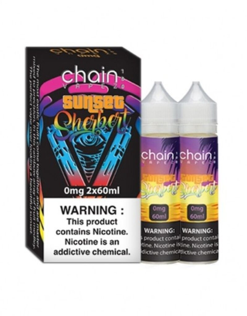 Chain Vapez Chain Vapez Sunset Sherbert 120mL