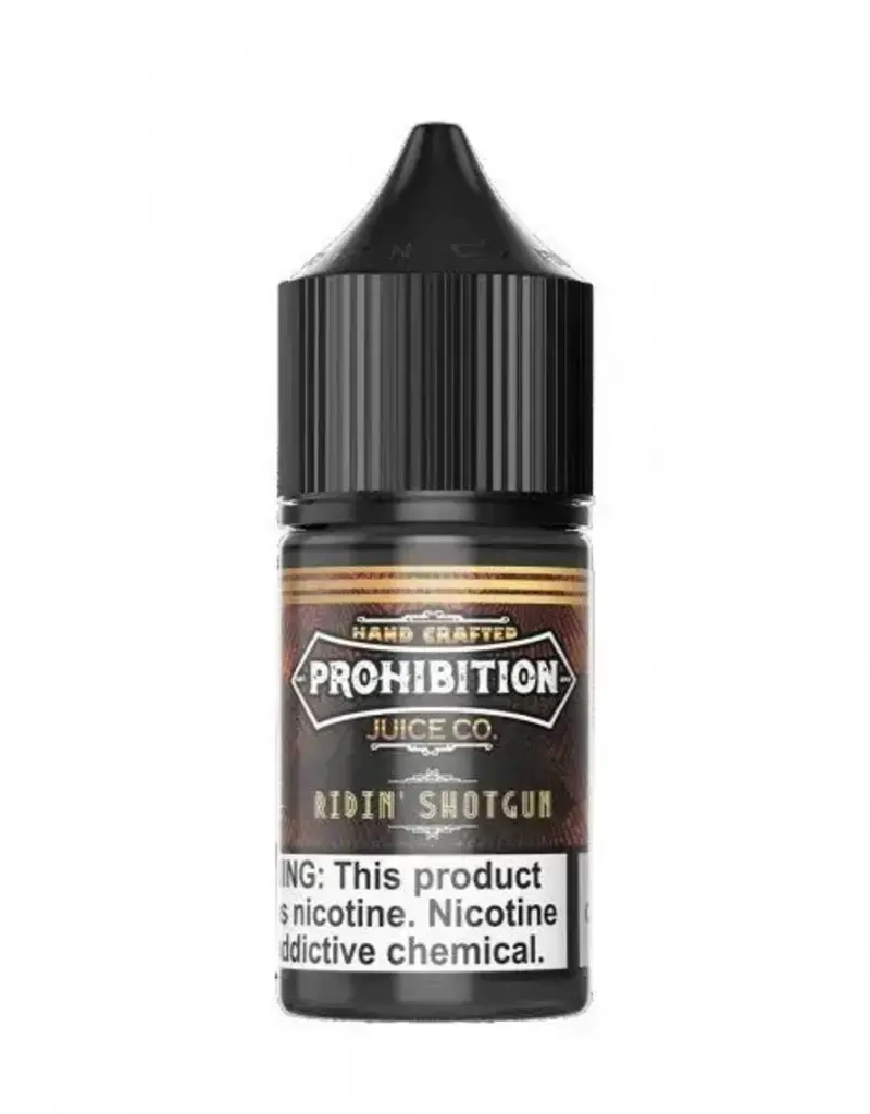 Prohibition Juice Co. Prohibition Ridin' Shotgun Salt