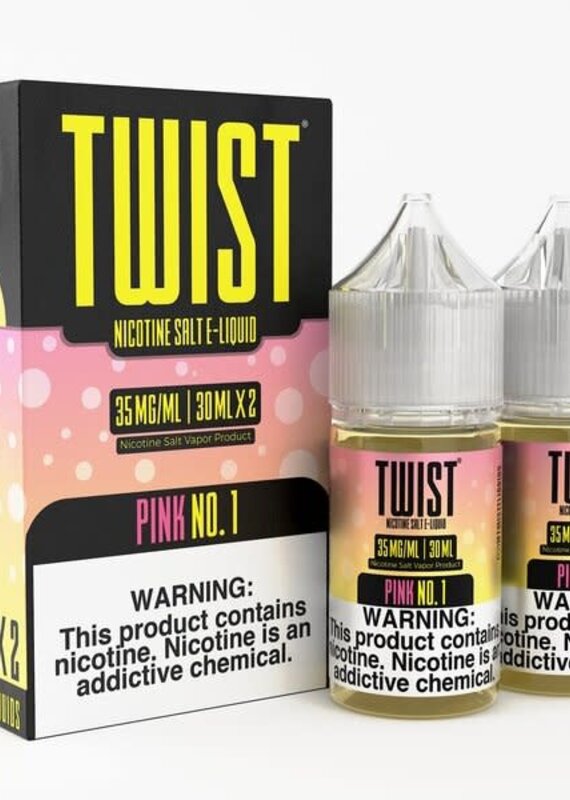 Lemon Twist e-Liquids Twist Pink No.1 (Pink Punch Lem) Salt 50mg