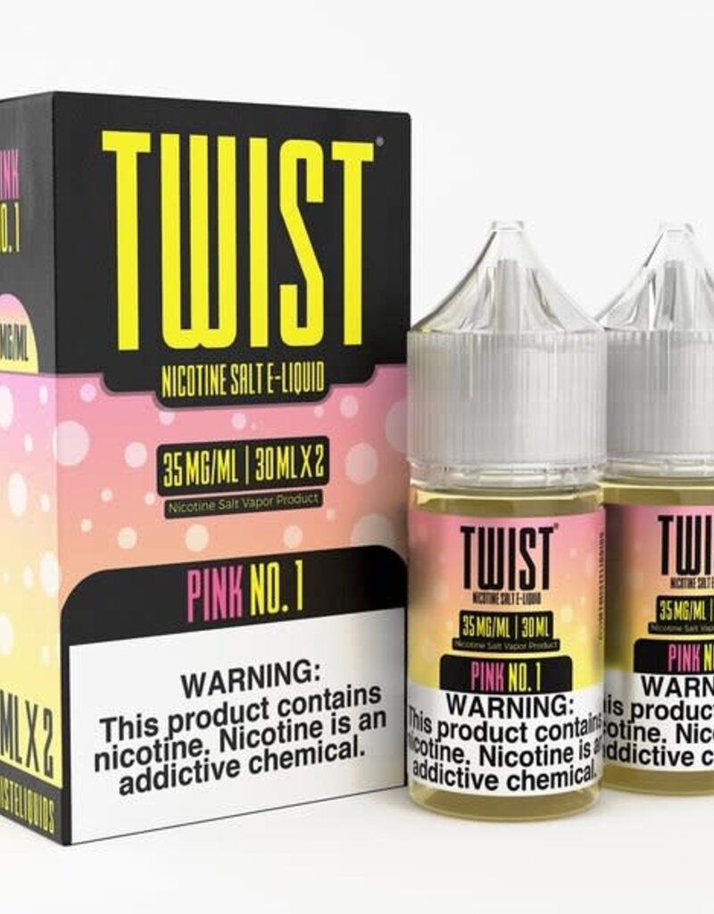 Lemon Twist e-Liquids Twist Pink No.1 (Pink Punch Lem) Salt 35mg